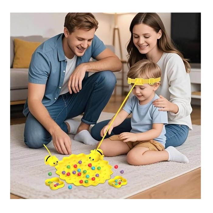 Jeu Des Abeilles Animées – Magnétique, 2 Ou 4 Joueurs, Bandeau Réglable