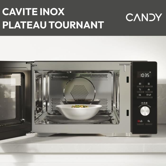 CMCA29EDLB Micro-ondes Combiné 29L MO : 1000W - Gril : 1000W - Cavité