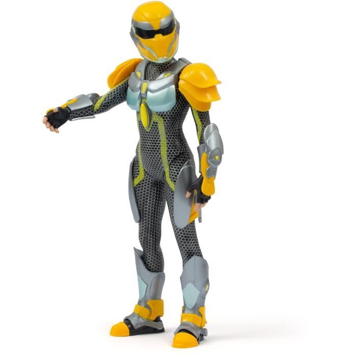 Figurine Gormiti Scion Air – 15 Cm, 9 Articulations, Armure Métallique, Dès 4 Ans, Modèle Skye