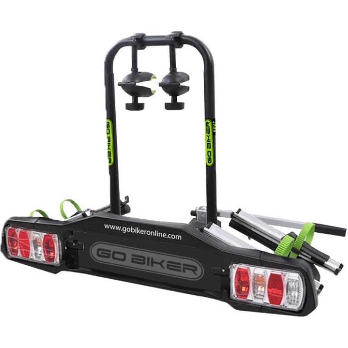 gobiker porte velos a boule d attelage beat pour 2 velos boule de remorquage cdiscount auto