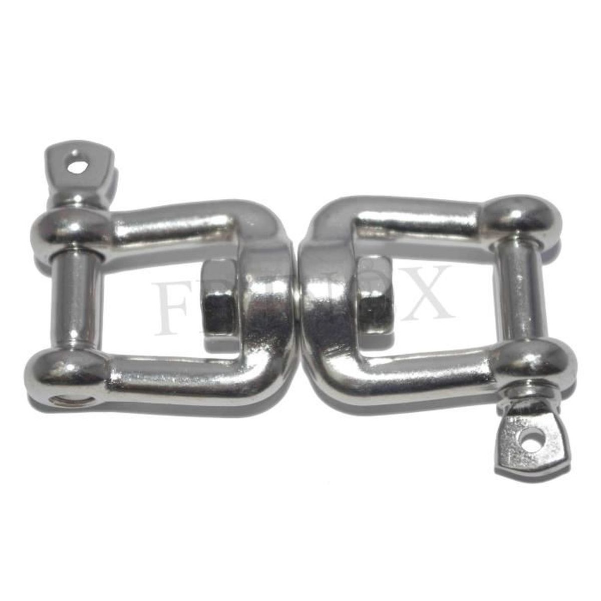 Double Emerillon - 15 mm inox 316 Ref EM435