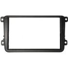 IAMS CHIEN Autoleads DFP-17-03 Adaptateur de façade d'autoradio Double DIN pour Volkswagen Golf V Touran/Skoda Noir