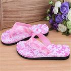 AFJ JEEP Tong Femme en Cuir Rose - Marque de Luxe - Légères et Antidérapantes - Grande Taille 40