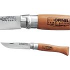 Couteau Opinel Traditionnel N7 en Carbone - Manche en Hêtre - 8 cm