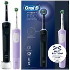 Brosse à dents électrique - Oral-B - Vitality Pro Duo - 3 modes - Timer 2 minutes - Batterie 10 jours