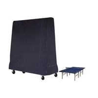 Housse de Table de ping-Pong (Tennis de Table) imperméable pour intérieur et extérieur, Noir, 185 x 70 x 165 cm