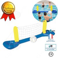 CONFO Jouets de plage, filet de volleyball aquatique, support de volleyball aquatique gonflable, équipement sportif