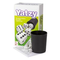 Selecta jeu de dés yatzy avec tasse en carton 8 pièces
