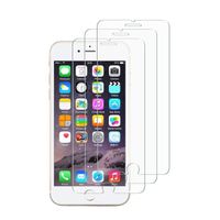 Film Verre Trempé iPhone 6 - iPhone 7 - iPhone 8 - iPhone SE 2020 Protection Ecran 9H Ultra Transparent Sans Bulles Lot de 3