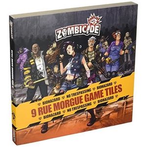 PARTITION CMON Zombicide Rue Morgue Tiles Pack