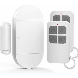Contact Magnétique Pour Alarme – Détection Porte/fenêtre, Protection Anti-effraction, Unitec