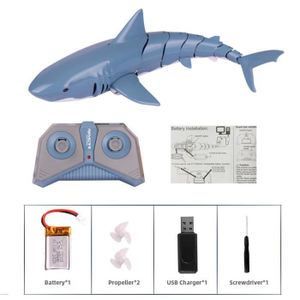ROBOT - ANIMAL ANIMÉ Requin-Jouet requin télécommandé pour enfants, rob
