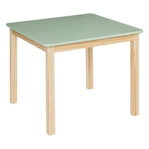 TABLE ET CHAISE Table enfant Classic vert Atmosphera - Vert