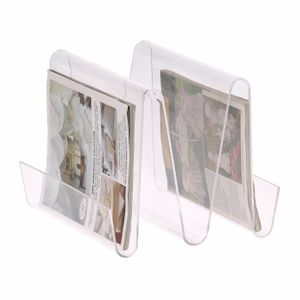 PORTE-REVUE porte-revues transparent acrylique (30 x 31 x 25 c