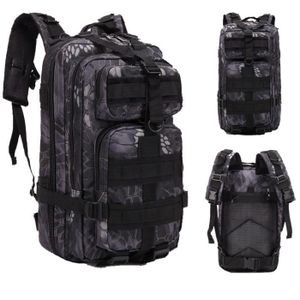 35L//40L Sac /à Dos Tactique Militaire Camouflage Sac /à Dos Trekking Imperm/éable avec USB Sac /à Dos Sport Voyage Cyclisme Escalade,Brun