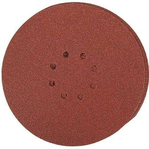 p Lot de 10 MioTools Fox Disques abrasifs auto-agrippants 225 mm 6 trous Grain 16 Ponceuses /à pl/âtre