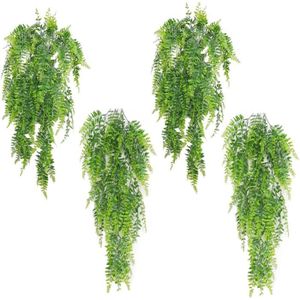 FLEUR ARTIFICIELLE Artificielle Lierre Grimpant Plante Sonawha 4PCS P