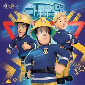 Fireman Sam-Sabots Sam Le Pompier-Bleu-garçon 