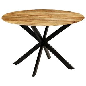 Table Salle A Manger Bois Manguier Achat Vente Pas Cher