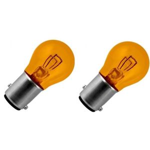 Ampoule ergot décalé 12V 21W Orange - Pièces Electrique sur La Bécanerie