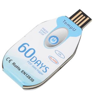 ENREGISTREUR VIDÉO Enregistreur de données USB, enregistreur de données USB d'humidité et de température facile à utiliser, pour la médecine