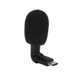 MICROPHONE DT00496-Mini microphone Plug and Play de type C Prise de type C Smartphone Vidéo Mini Microphone Téléphone portable