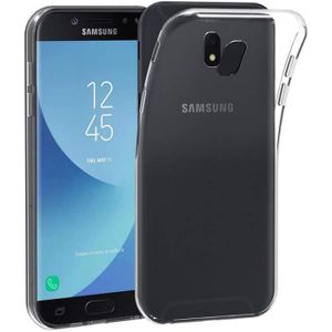COQUE - BUMPER Coque pour Samsung Galaxy J5 (2017) SM-J530F, [ Ultra Transparente Silicone en Gel TPU Souple ] Coque de Protection avec Absorption