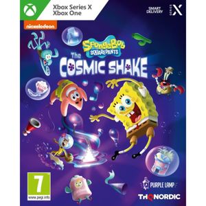JEU XBOX SERIES X Jeux VidéoJeux Xbox Series X-Bob L'Eponge The Cosmic Shake XBOX SERIES X