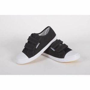 CHAUSSURES DANSE DE SALON Chaussures de gymnastique indoor en toile bébé Stanno Velcro - black - 24