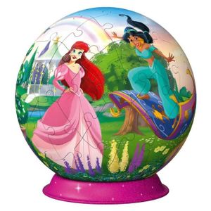 PUZZLE Puzzle 3D Ball Disney Princesses - Dès 6 ans - Rav