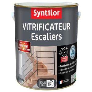 PEINTURE - VERNIS Syntilor - Vitrificateur Escaliers Incolore Mat 2,