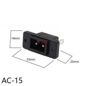 PRISE AC-15 -Prise de courant électrique ca IEC320 C14,3