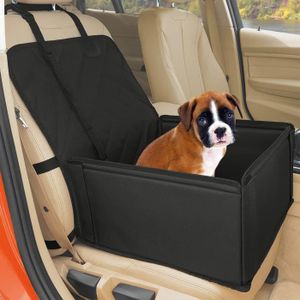 BLEU - Siège de voiture portable pour chien, contrôle central de sécurité,  lit réglable pour petits animaux d - Cdiscount