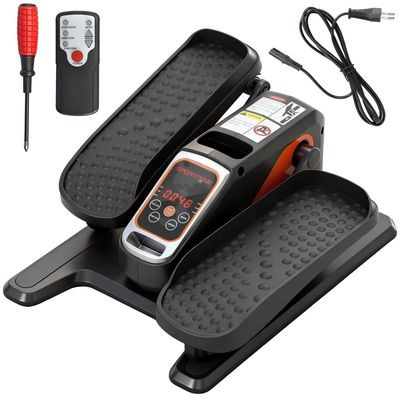 Elliptique Intelligent MINENICE – 12 Résistances, Modes Actif/passif, écran Tactile, Télécommande, Silencieux <15dB, Pour Rééducation Et Fitness