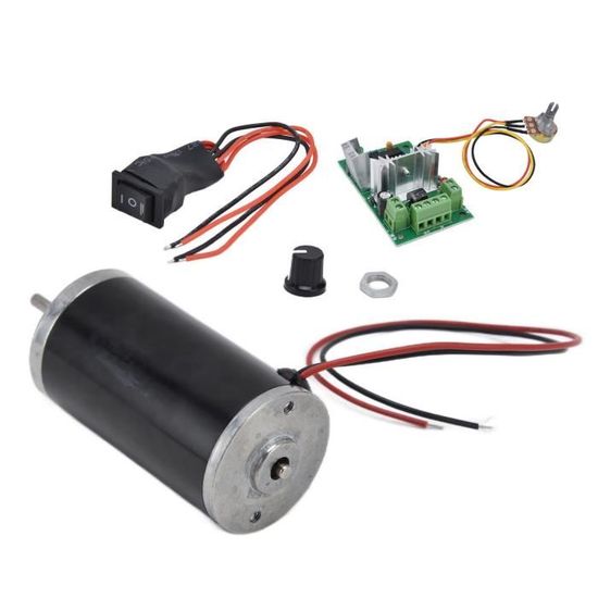 Moteur électrique Miniature DC 24V 4W à Faible Bruit - Neuf, Générique, Pour Projets DIY