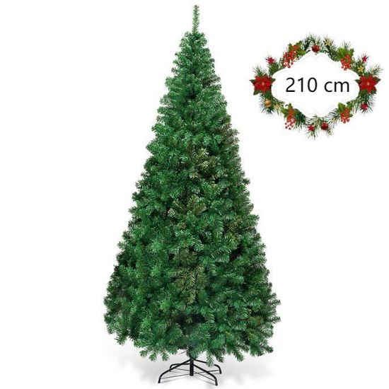 LIFEZEAL Sapin De Noël Artificiel En PVC Avec Branches Denses