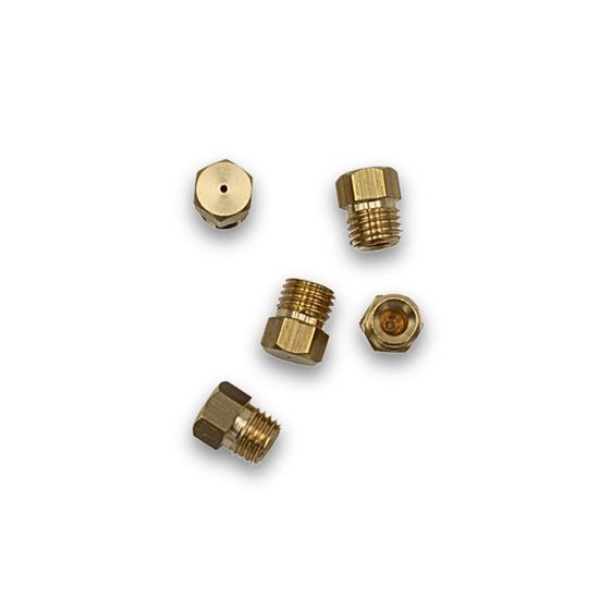 Lot De 5 Injecteurs De Gaz Butane D.8 Mm Pour Cuisinière - Réf. 22207 - NEUF