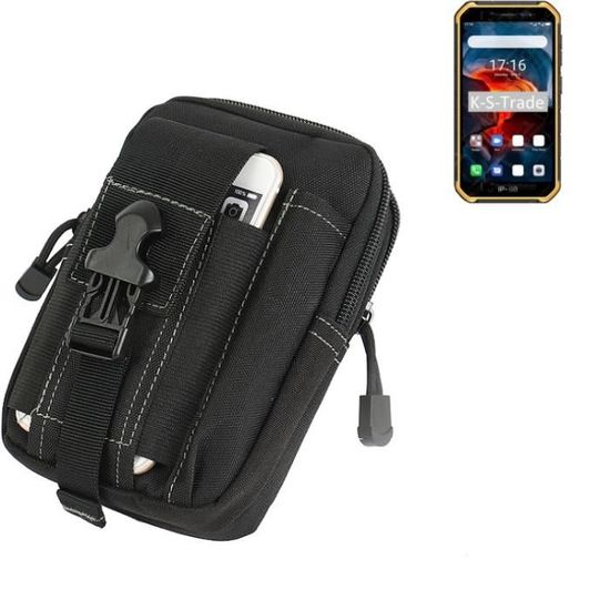 Étui Métal Avec Clip Ceinture Et Porte-carte Pour Ulefone Armor X7 Pro (2020) - DFVmobile