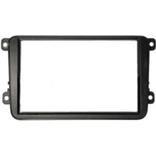 tcentral Auto – Fascia Autoradio 1 DIN metallico, Funcho