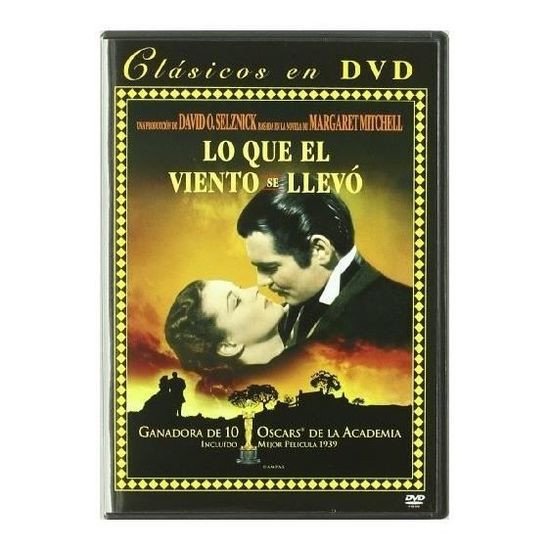 Autant en emporte le vent (Gone With The Wind, Importé d'Espagne, langues  sur les détails) - Cdiscount DVD