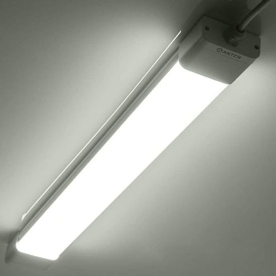 120cm tube led 36w plafonnier néon tube led étanche ip65 lampe sur plafond anti-poussière anti-corrosion et anti-choc tube ampoule