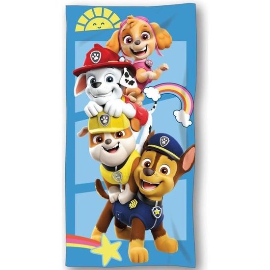 Paw Patrol serviette de plage - Pups