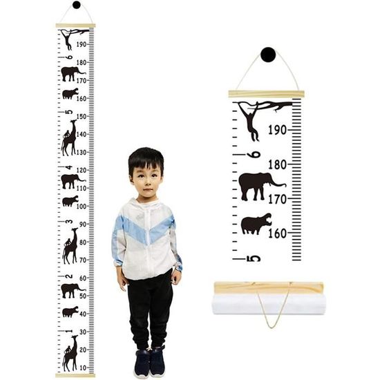 Toise De Croissance Pour Bebe De X 0 Cm En Toile Et Bois Compose De Regles De Mesure A Suspendre Au Mur Pour Enfants Garcons Cdiscount Puericulture Eveil Bebe