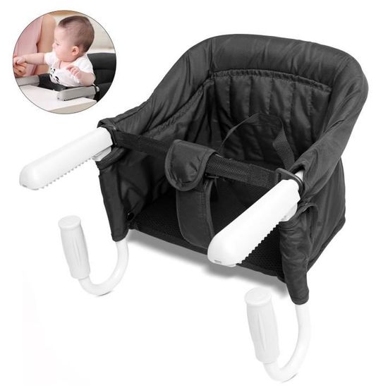 Siege De Table Baby Table Pliante Chaise Haute Pour Enfant Siege Bebe Avec Sangle Sac De Transport Interieur Exterieur Cdiscount Maison