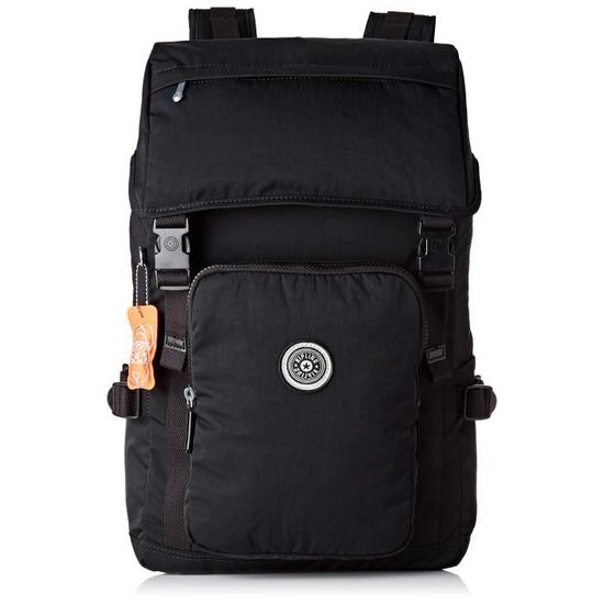 Kipling Yantis Sac à Dos d'écolier 46 cm, Brave Black (Noir