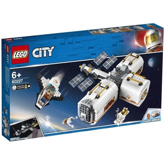 LEGO® City 60227 La station spatiale lunaire - Jeu de Construction