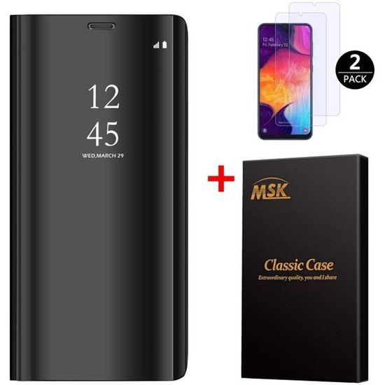Coque Flip Pour Blackview BL7000 (6,78") – Housse Cuir PU + Verre Trempé, Fonction Support Et Fente Carte - 12