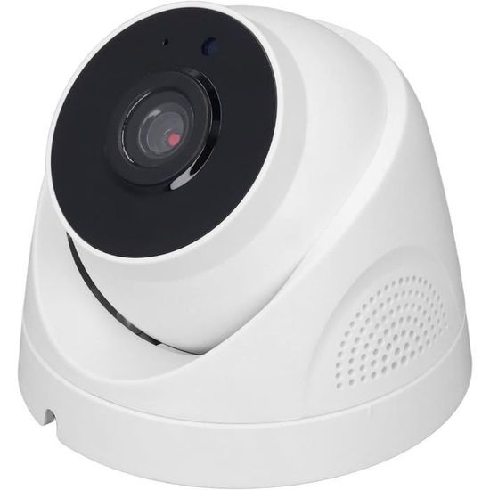 Mini caméra espion sans fil avec audio - Caméra de surveillance discrète pour maison et nounou