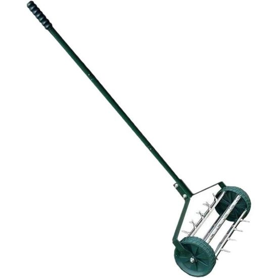 Lot De 5 Aérateurs Pour Rouleau De Pelouse - 40 Cm De Diamètre - 8 Mandrins - Aération Efficace Gazon