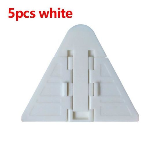 Lot De 5 Verrous De Sécurité Adhésifs Pour Bébé - Pour Tiroirs Et Armoires - Marron - Protection Enfants - 2